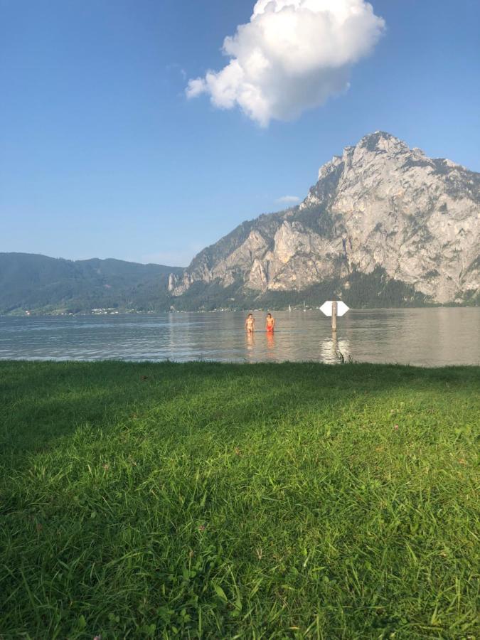 Bergglueck - Gemuetliches Appartement Am Traunsee Altmünster Buitenkant foto